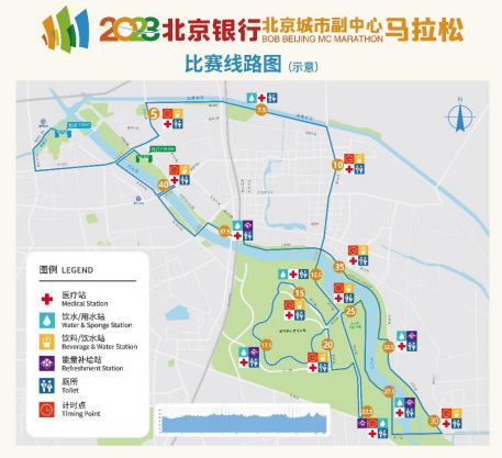 2023 北京城市副中心马拉松 4 月 